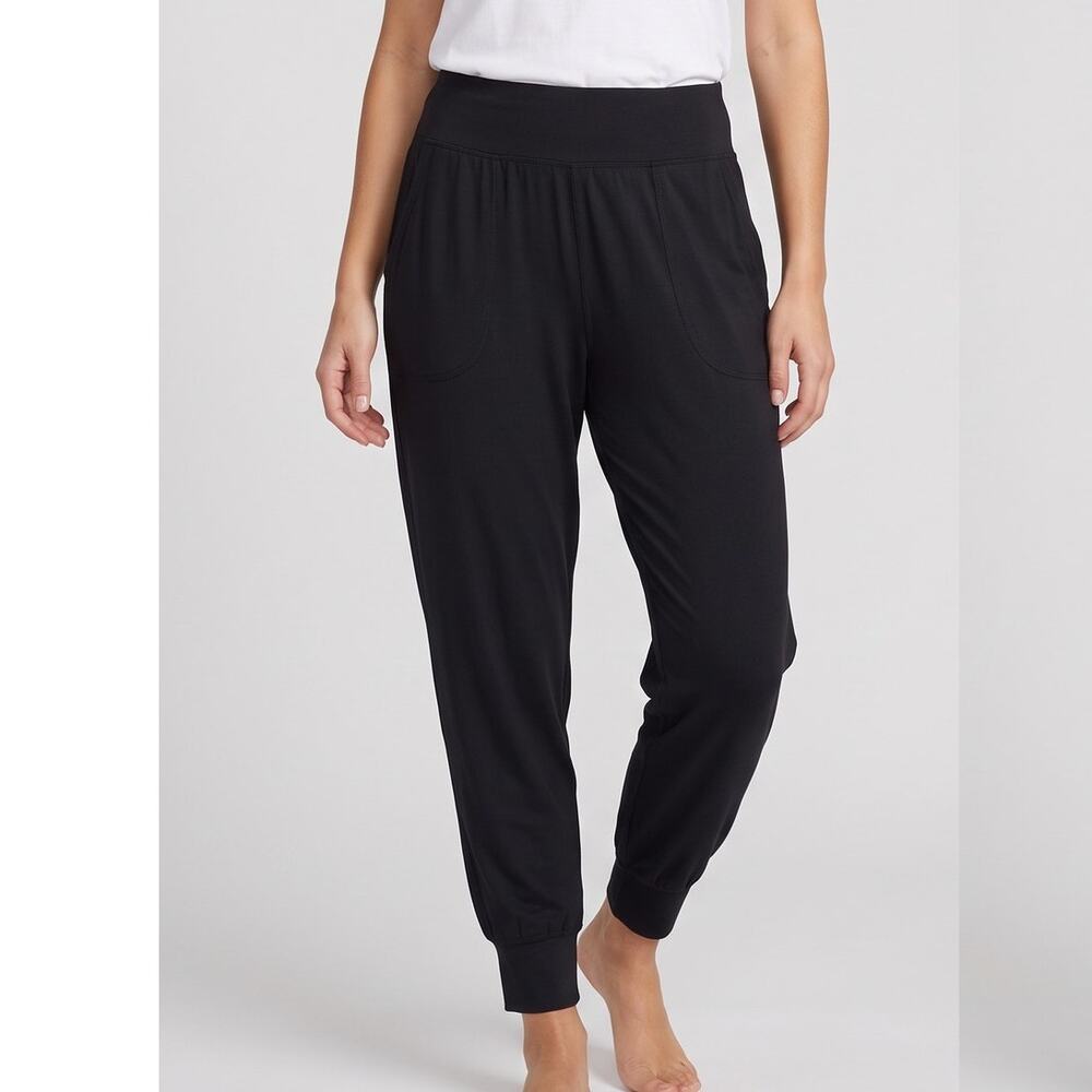 Old Navy Active Powersoft XL Black High Rise Go Dry Jogger Pants